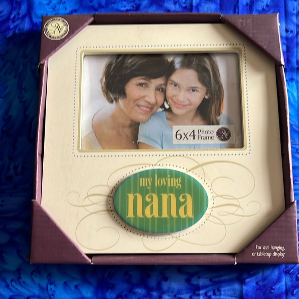 4 X 6 PICTURE FRAME “My Loving NANA”